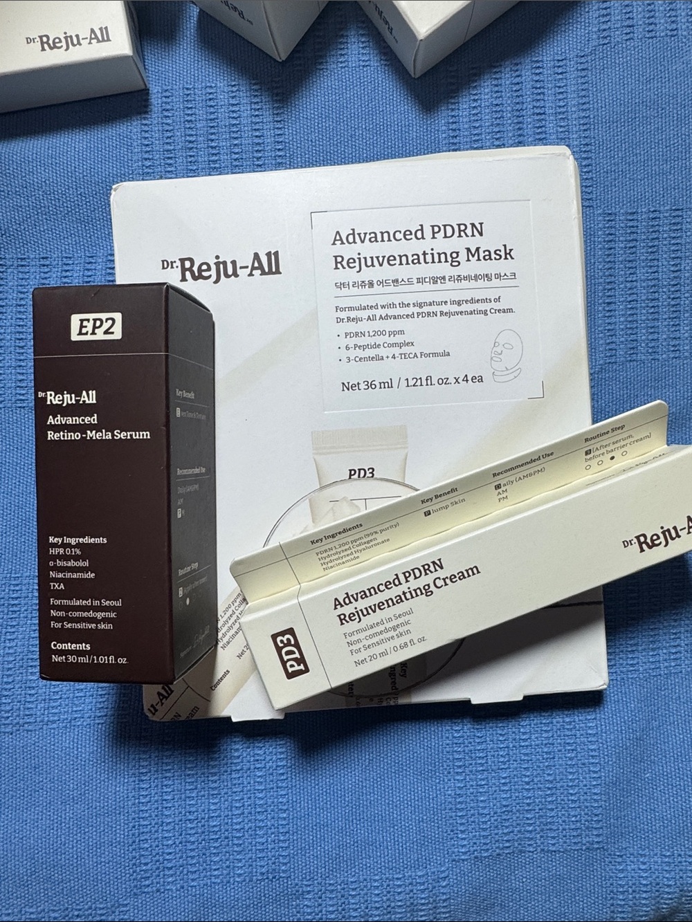 NIB Dr. Reju-All Advanced PDRN Rejuvenating 3 Piece Set